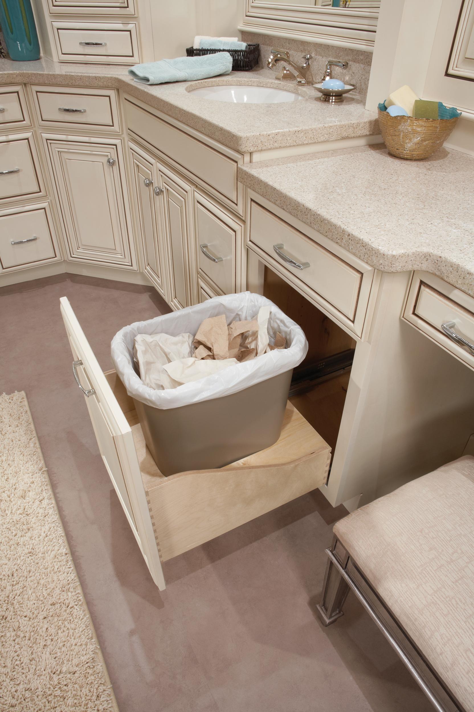 Waste, Recycling, and Compost Medallion at Menards