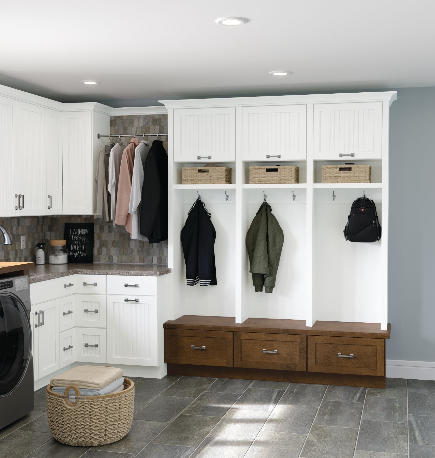 Entryway Storage Medallion at Menards