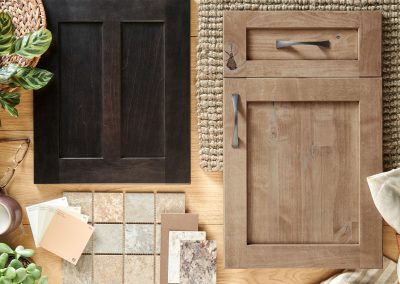 Dawson Knotty Alder Cappuccino and Henley Maple Onyx